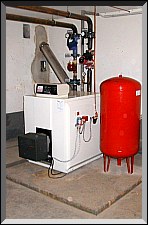 NT Kessel 105kW mit Weishaupt Brenner